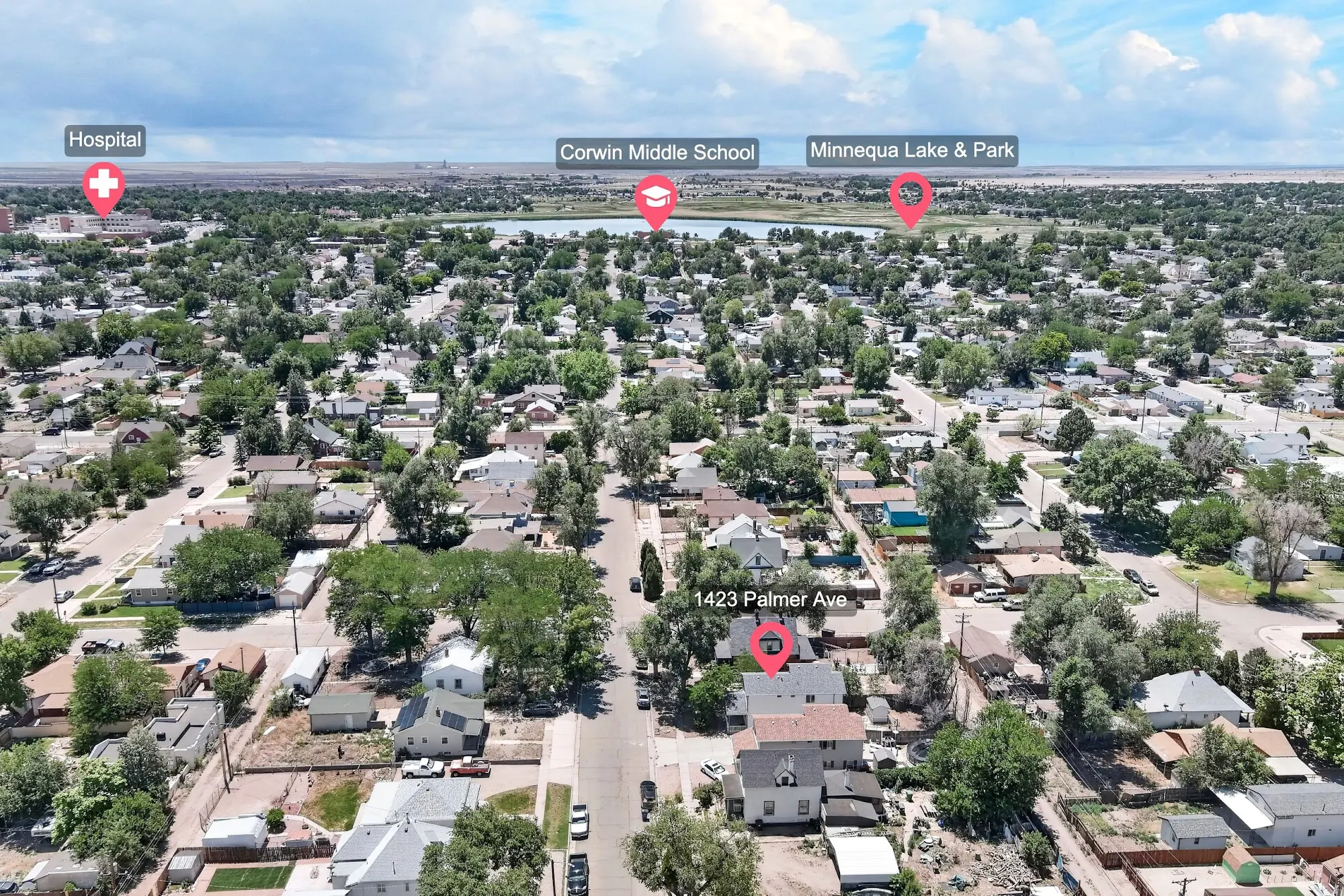 Real estate photograph 40 of 1423 Palmer Ave, Colorado Springs