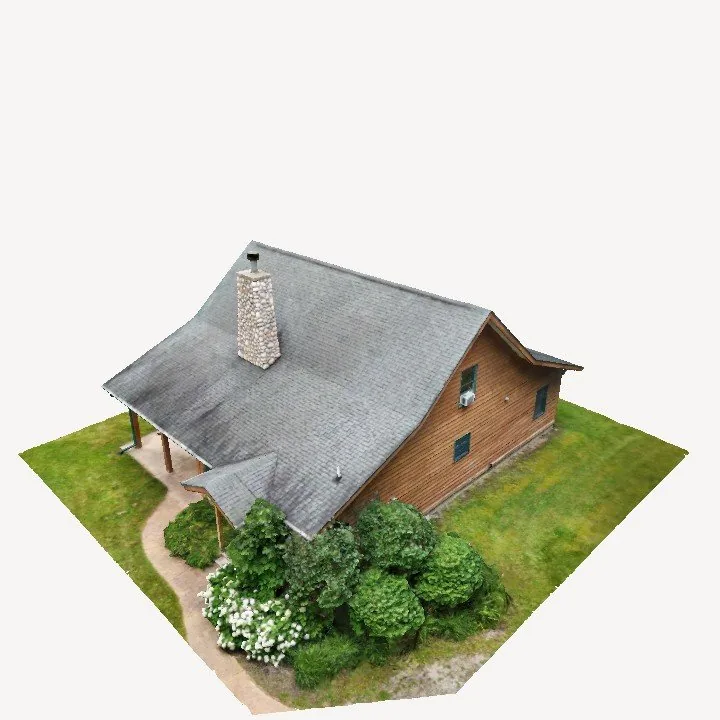 Virtual twilight conversion of a daytime real estate exterior