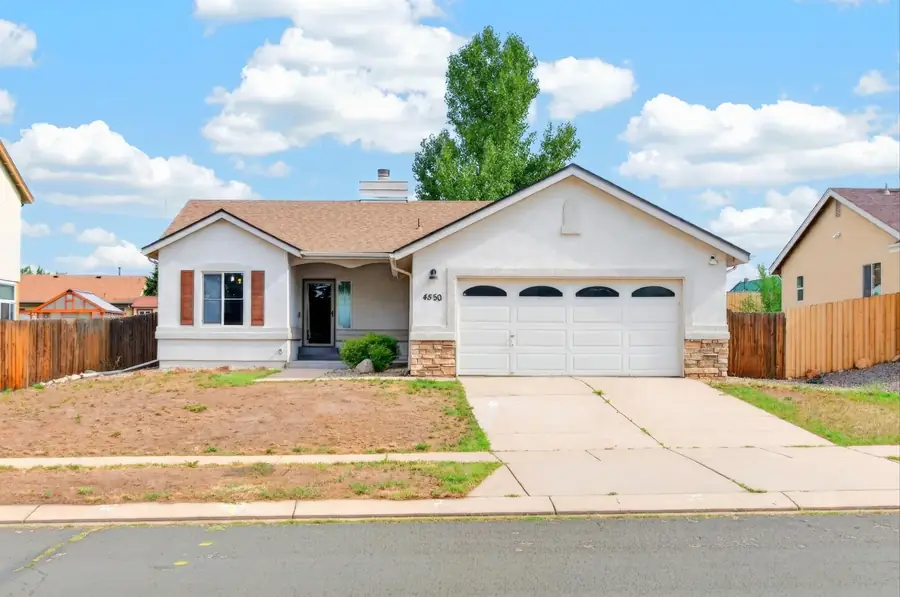 HDR exterior photograph of 4550 Star Ridge Dr, Colorado Springs