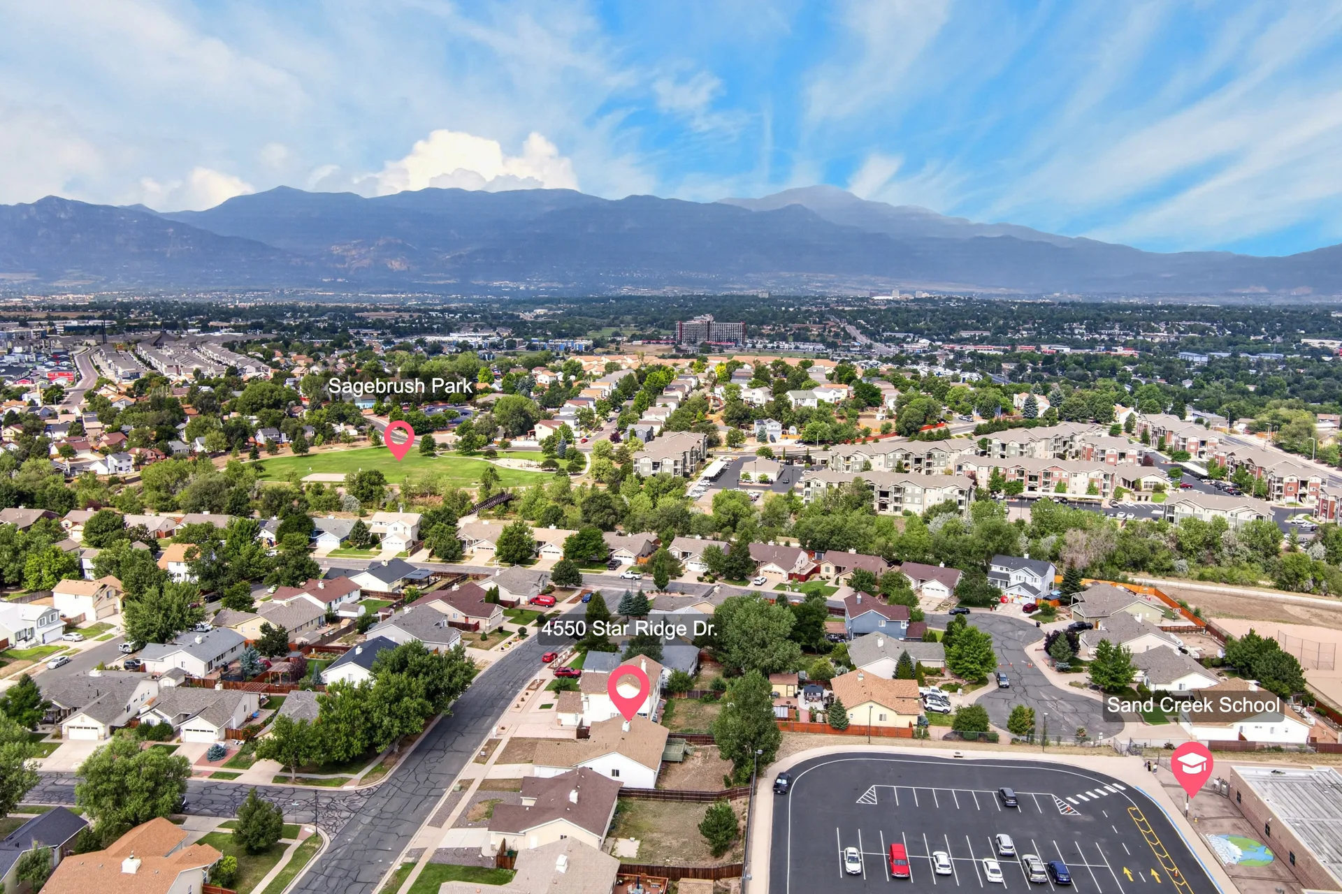 Real estate photograph 39 of 4550 Star Ridge Dr, Colorado Springs